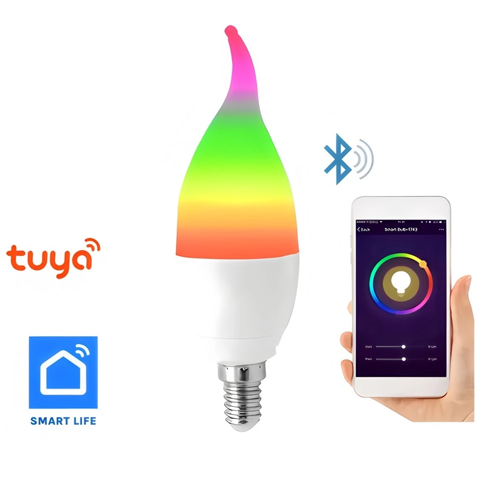 bluetooth color light bulb