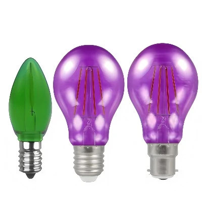 red filament bulb red filament bulb